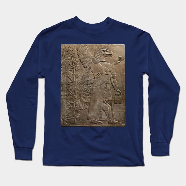 Babylonian god Long Sleeve T-Shirt by piksimp